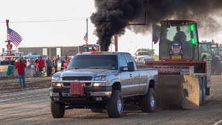 Work Stock Diesel Truck Pulling Action From Dragway 42 Spring Pull 2023 West Salem, Oh. Cotpc