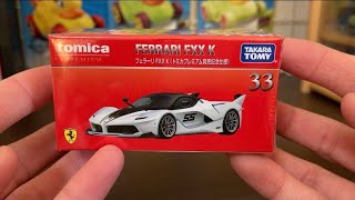 (トミカプレミアム)No.33 フェラーリ FXX K 発売記念仕様 開封