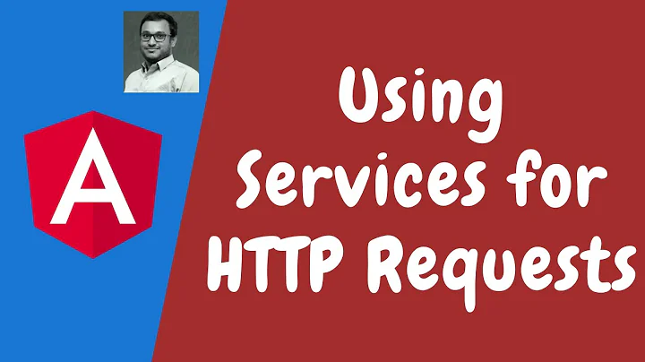 95. Using Services for Http request with HttpClient. Communicate Services and Components in Angular.