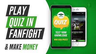 How to play Quiz in Fanfight App & Earn money | 2020