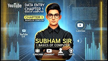 Lesson- 1 Data Entry 10th (NIOS) | Basic of Computer English Medium | full lesson with notes