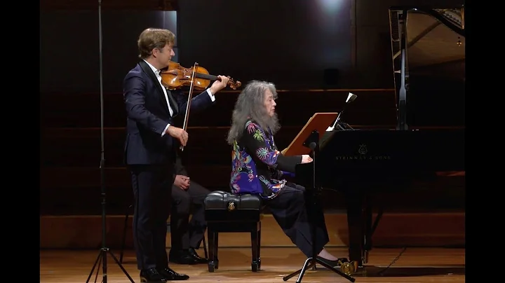 Martha Argerich Renaud Capuon Cesar Franck Sonata