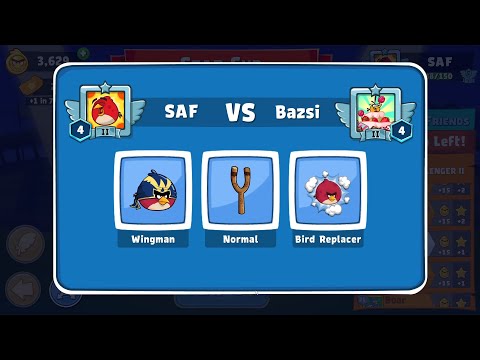 Видео: Angry Birds Friends. Star Cup Brawl! SAF vs Bazsi. Passage from Sergey Fetisov