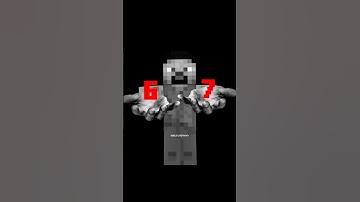 Herobrine hands 6 7 ☠️ #minecraft #shorts
