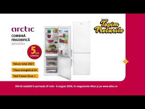 Combină frigorifică ARCTIC AK54270+ | Topim Prețurile