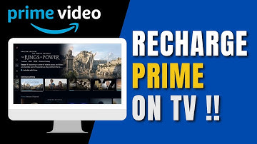 How to Recharge Amazon Prime Video on TV