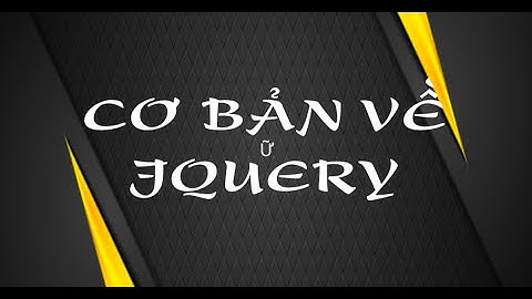 jQuery - hiệu ứng tabs navigation