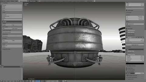Modular Sci-Fi Set Wip 413 Blender 2.76