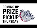 Prize Pickup Thursday!