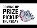 Prize Pickup Thursday!