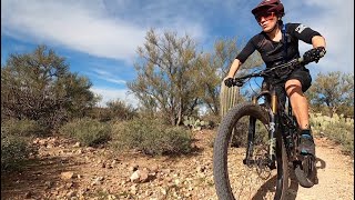 Mountain Biking the Sweetwater Preserve  TUCSON ARIZONA