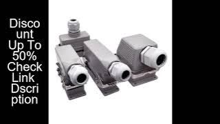 Heavy Duty Connectors HDC-HE-006 010 016 024 032 048 16A Screw connection 500V Industrial rectangula