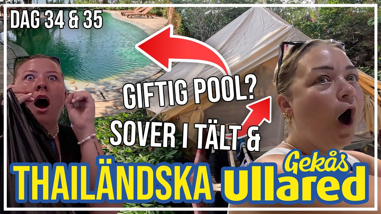 THAILANDS  ULLARED/ICAMAXI aka BIG C + Camping | THAILAND VLOGG 12