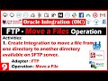 FTP : 9 - Move a file | How to move a file from source directory to archive directory on SFTP