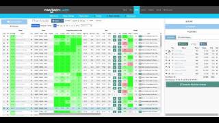 Fantasy Labs DFS Lineup Tools: The Lineup Builder (1 of 5)