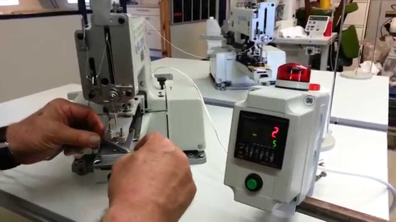 GILL NET MOUNTING MACHINE with alarm BS 9917-VS - YouTube
