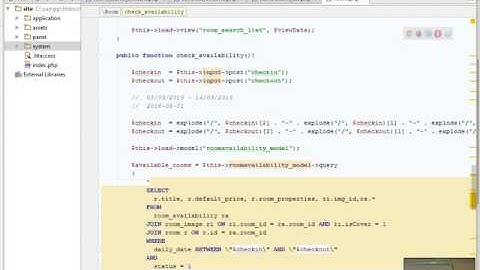 Codeigniter Eğitim Part 20 Otel Rezervasyon   Uygun Oda Arama Bölümü Oda Detayları Aktarımı