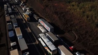 Striking truckers claim sector's "value" in Brazil