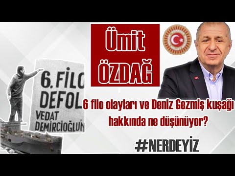 Ümit Özdağ; 6 filo olayları ve Deniz Gezmiş kuşağı hakkında ne düşünüyor? #ümitözdağ #denizgezmiş