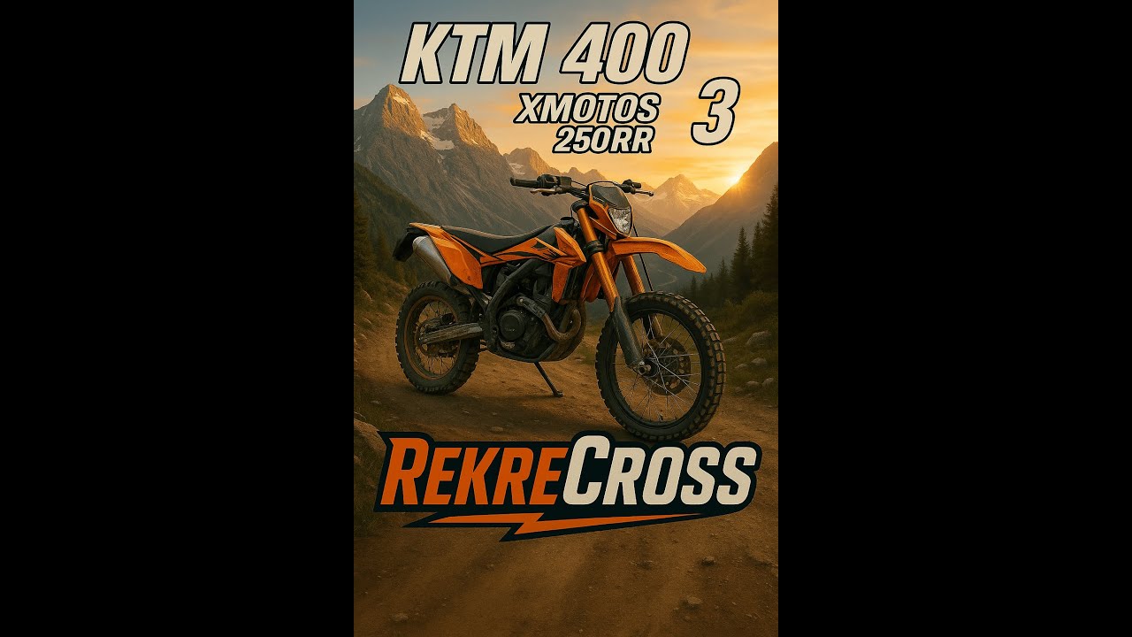 X-Motos 250RR po modyfikacjach – początek przygody, podjazdy i strach w oczach!