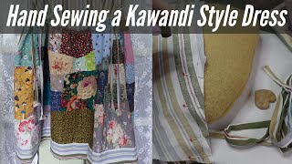 How to hand sew a dress and use Kawandi quilting techniques to make a beautiful skirt.