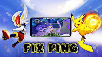 how to fix ping in Pokemon Unite Mobile | fix network lag