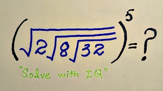 Only 1% Can Solve This Square Root Math simplification Puzzle!  | IQ simplification challenge 