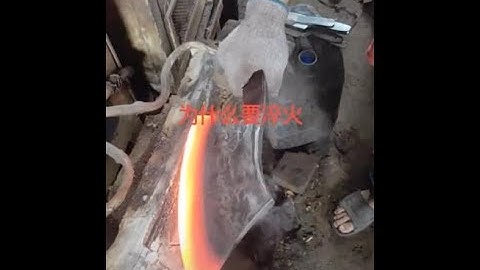 JL-30KW Induction Heating Machine Quench Sickle