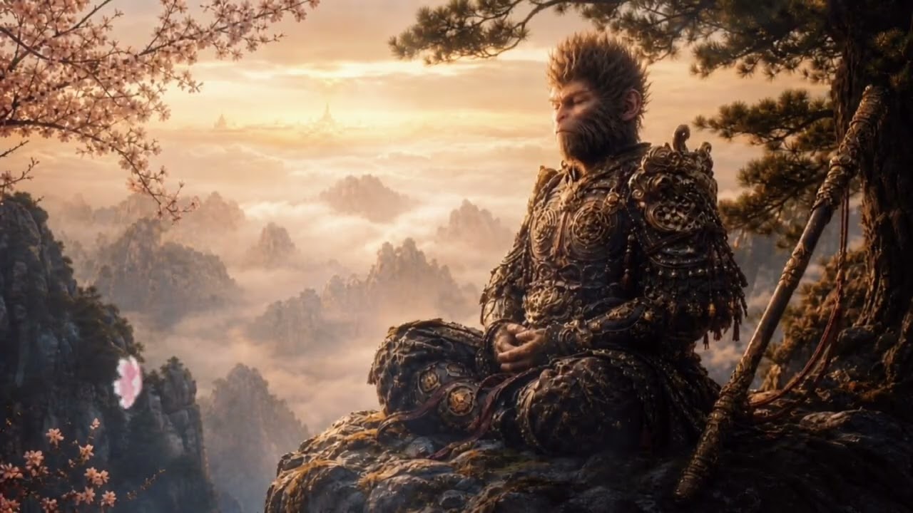 Sun Wukong Lofi 🐒 | Breathe & Study | Chinese Mythic Instrumental | 3 Hours | Find Your Inner Peace auf YouTube ansehen Sun Wukong Lofi 🐒 | Breathe & Study | Chinese Mythic Instrumental | 3 Hours | Find Your Inner Peace auf YouTube ansehen