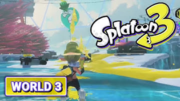 Splatoon 3 Story Mode! - World 3 (Site 3) - 100% Complete