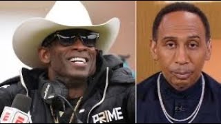 STEPHEN A SMITH SAYS DEION SANDERS SHOULD REPLACE NICK SABAN IN ALABAMA MY REACTION #espn #viral