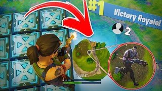 THE BEST WAY TO WIN A GAME OF FORTNITE BATTLE ROYALE!