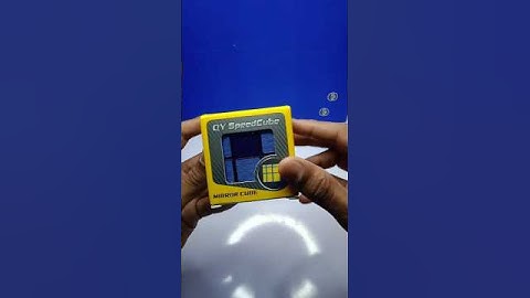 Unboxing Best Budget Qiyi Mirror Cube #shorts #gamtng