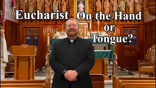 Eucharist on the Hand or on the Tongue?  Ask a Marian
