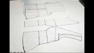 How To Draft & Cut ✂️ A Perfect Shoulder Dart Bustier Blouse | Beginner Friendly