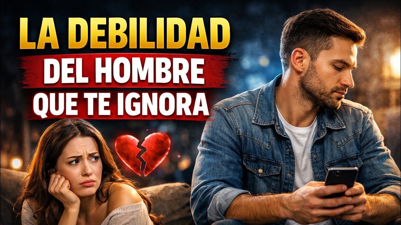 La debilidad del hombre que te ignora ❤️‍🩹