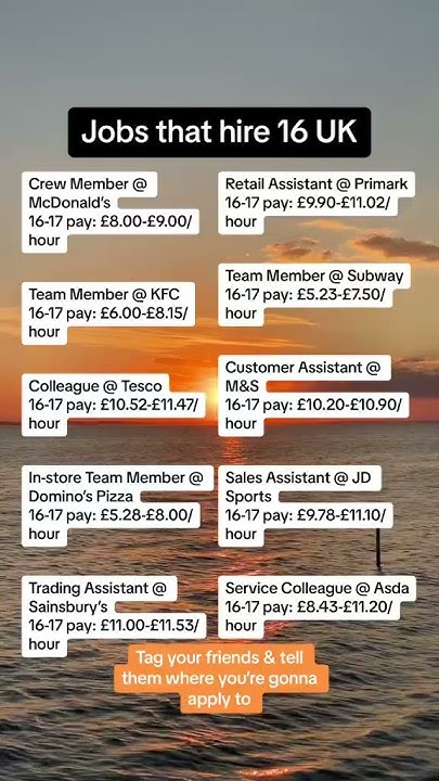 Jobs That Hire 16 Year Olds In The UK YouTube jobs-that-hire-16-year-olds-in-the-uk-youtube