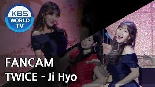 [FOCUSED]TWICE's Jihyo - What is Love? [Music Bank / 2018.04.13]