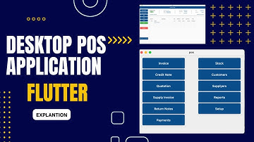 Flutter desktop POS Application #flutter #macos #windows