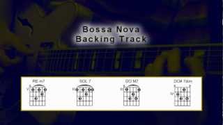 Video thumbnail of "Bossa Nova with Backing & Chords"