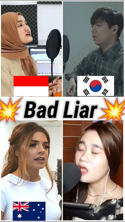 Who sang it better: Bad Liar ( indonesia, south korea, australia, philippines )  #shorts