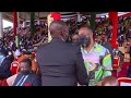 SEE WHAT HAPPENED AS DP RUTO GREETED HIS POLITICAL NEMESES DURING MASHUJAA DAY CELEBRATIONS!!