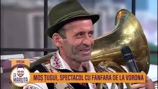 Moș Țugui, spectacol cu fanfara de la Vorona