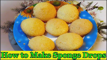 How to Make Sponge Drops