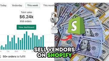 How To Sell Vendor Links On Shopify