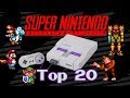 Top 20 Greatest Super Nintendo Games
