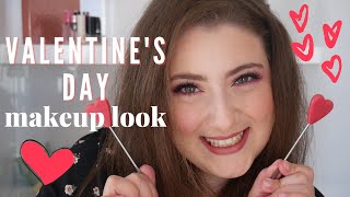 VALENTINE'S DAY MAKEUP LOOK 2021 | ANTHEA MARIA VLOGS