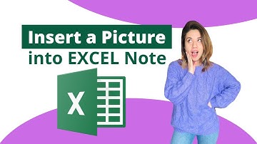 Excel Pro Tip: How to insert a picture into a note