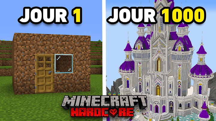 J'ai SURVÉCU 1000 Jours sur Minecraft Hardcore [Film complet]