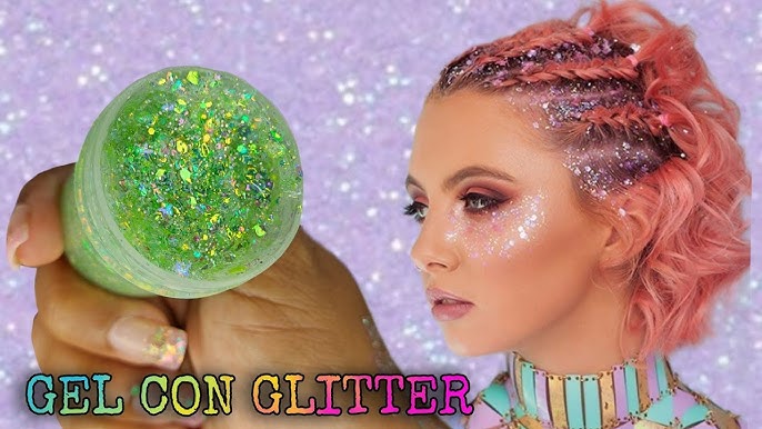 DIY Glitter Gel Tutorial  Who's that Girl Glitter Roots DUPE - Festival  Glitter & Face Painting 